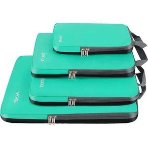 4Pack Compression Packing Cubes Travel Accessories Expandable Packing Organizers
